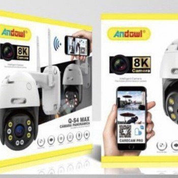 Andowl Qs4 Max 8K PTZ IP Camera Wi Fi H.265 Wireless Video Surveillance Camera