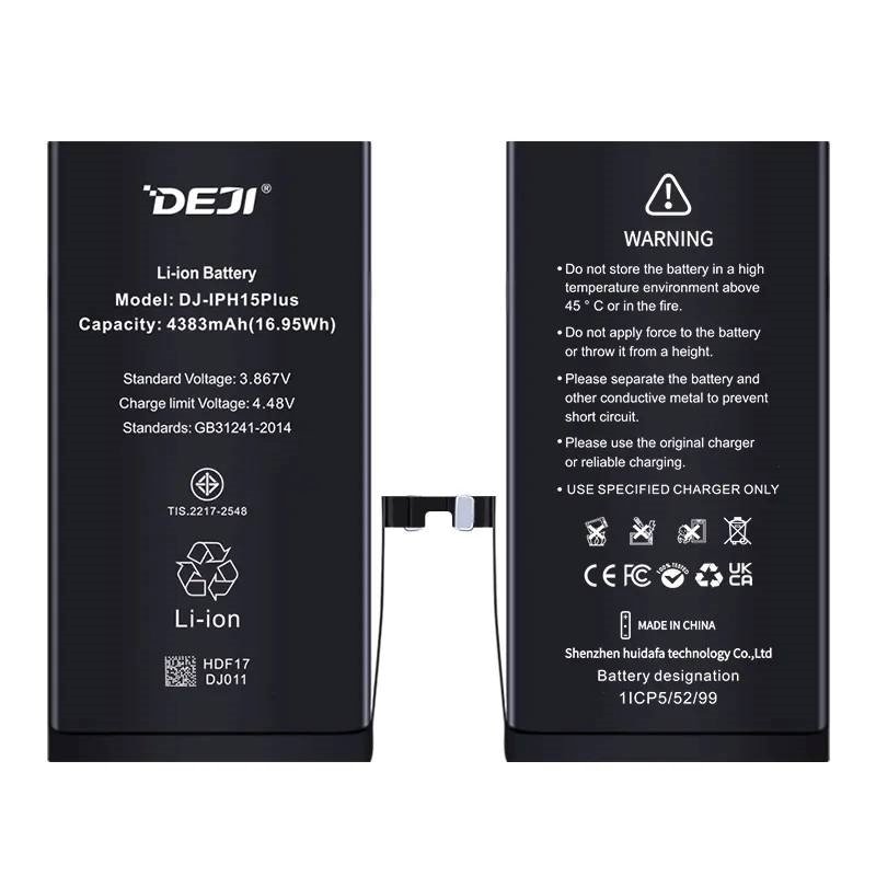 Συμβατή Μπαταρία Αντικατάστασης Για IPhone 15 Plus - 4620mAh