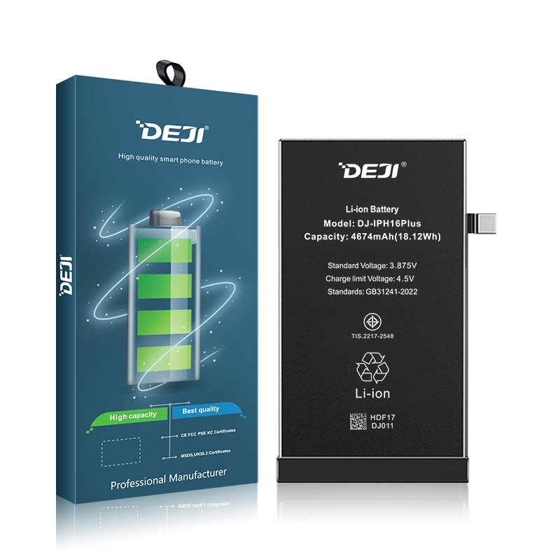 Συμβατή Μπαταρία Αντικατάστασης Για IPhone 16 Plus - 4674mAh