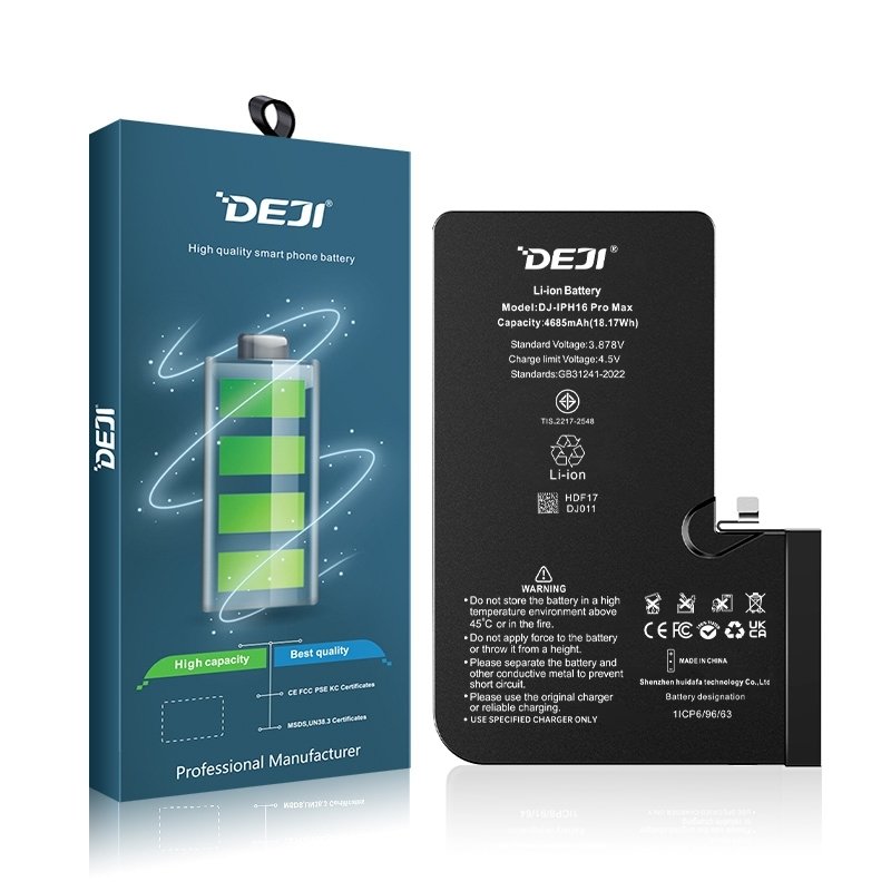 Συμβατή Μπαταρία Αντικατάστασης Για IPhone 16 Pro Max - 4685mAh