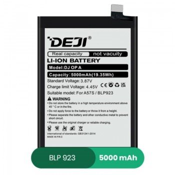 Συμβατή Μπαταρία BLP923 Αντικατάστασης Για OnePlus Nord N20 SE OPPO A77 5G/A57 (CPH2387)/A57s 4G/A78 5G (CPH2483) Realme C51 - 5000mAh