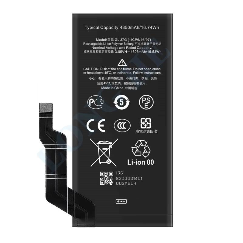Συμβατή Μπαταρία GLU7G Αντικατάστασης Για Google Pixel 6A - 4306mAh