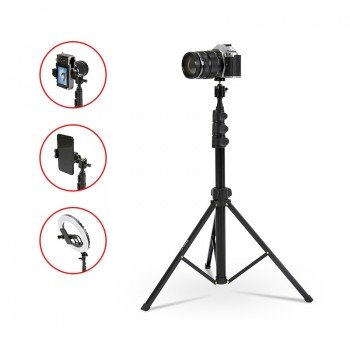 Jmary MT-38 Selfie Stick Τρίποδο Κινητού Μαύρο