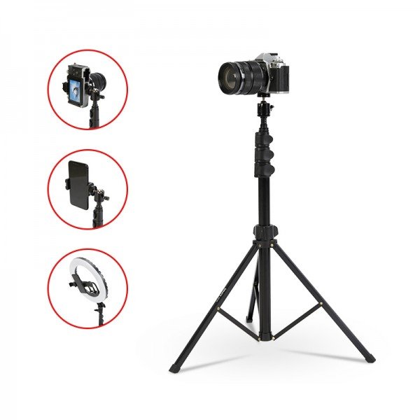 Jmary MT-38 Selfie Stick Τρίποδο Κινητού Μαύρο