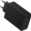Samsung Fast Travel Charger 65W 2xType C & USB Black