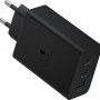 Samsung Fast Travel Charger 65W 2xType C & USB Black