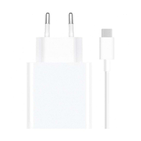 Xiaomi Φορτιστής με Θύρα USB-A και Καλώδιο USB-C 120W Λευκός (BHR6034EU)